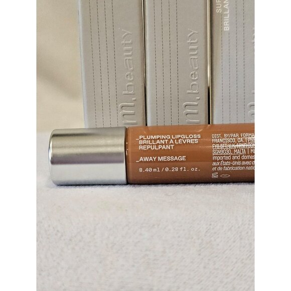 New r.e.m. beauty PLUMPLING Lip Gloss shade Away Message BUNDLE OF 3!! - Picture 2 of 2